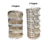 (Sarung) Cover tudung saji rak susun makanan food cover multilayer by Shafiyyah.sarban