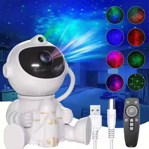 Astronaut Galaxy Projector, Galaxy Night Light Projector for Bedroom,Gift for Kids Birthdays,Christm