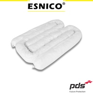 ESNICO Oil Only Absorbent Socks, Spill Control Socks for Oil Up To 165 Litre, 7.6cm x 1.2M - White