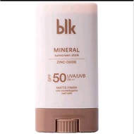 blk mineral sunscreen spf 50 matte finish