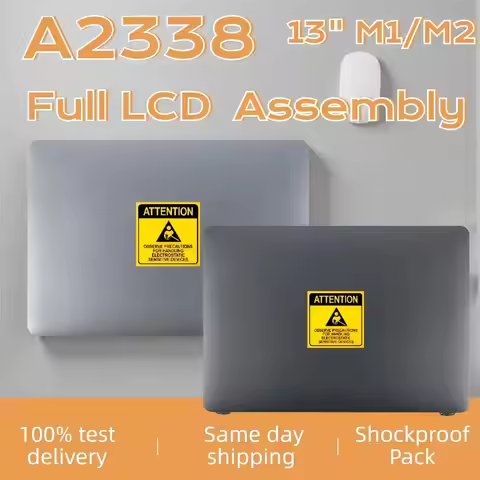LCD Screen Assembly For MacBook Pro 13.3" A2338 M1 M2 2020-2022 EMC 3578 8162 Display Silver Space G