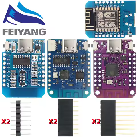 WeMos D1 Mini Pro V3.0 NodeMcu 4MB/16MB bytes Lua WIFI Internet of Things Development board based ES
