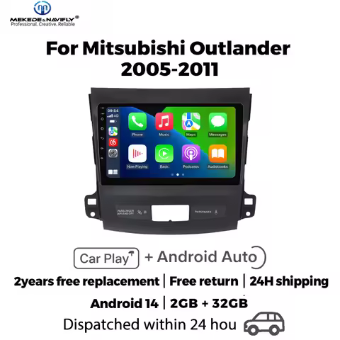 IPS Touch screen 9inch Car Radio For Mitsubishi Outlander 2 CW0W 2005-2013 Citroen C-Crosser 1 2007-