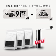 [Free Grinder Giveaway] HWC Classic No.9 Coffee Bean 91- Points (227g x 3) Bundle of 3