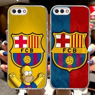 W-33 FC Barcelona TPU Soft Case for Realme C1 C2 OPPO A12E A3S A1K