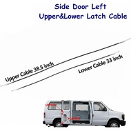 Pintu Kargo Sisi Kiri Atas & Bawah Kabel Pelepas Selak untuk Ford E150 E250 E350 E450 2003-2007 AC2Z