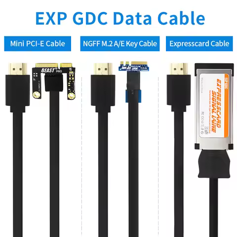 EXP GDC Data Cable Mini PCI-E Expresscard M.2 A/E Key Cable Interface Adapter for EXP GDC Dock Lapto
