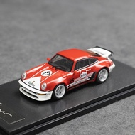 R RM Rhino 1: 64 Porsche 930 Singer Turbo Rhino Model Alloy Car Model