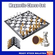 Chess Set Board Game for Kids Adults with Magnetic Chess Pieces Travel Chess Folding Chess Board Set