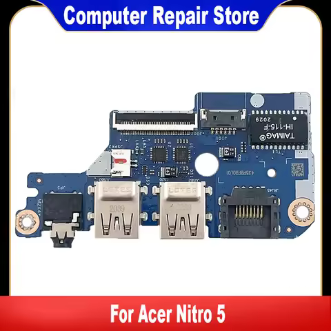 For Acer Nitro 5 AN515-55 56 57 44 45 46 N20C1 USB ENTERNET Audio Board LS-J871P LS-J881P LS-J891P L