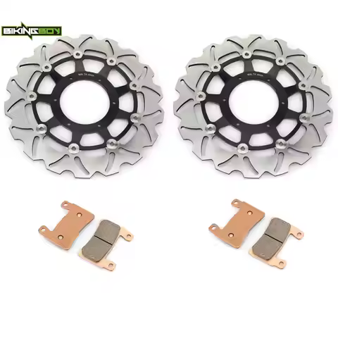 BIKINGBOY For Honda CBR 600 F F4i Supersport F4 99 00 01 02 03 04 05 06 07 Front Brake Discs Disks R