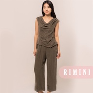 RIMINI - Women's Cowl Neck Trousers Set Size XS-XL - Meyris Set CC30167-CC30203