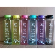 Cute Plastic Square Drinking Bottle 500 ML Plastic Drinking Bottle/ 500ml 0.5L 0.5L