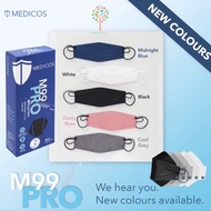 [CLEARANCE 04.04] MEDICOS M99 Pro | M99 Neo Respirator With Adjustable Ear loop 3D 10's Medicos 5 Pl