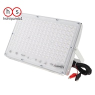 Alligator Clip Included 12V-85V Outdoor LED Flood Light 200W Equivalent IP65 Waterproof Emergency Li