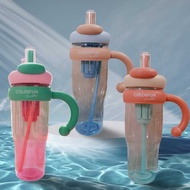 HOMECO Tumbler Colorfun Curated Curlo Straw Drinking Bottle/ 1300ml