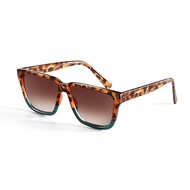 AJ Morgan Westchester Sunglasses Tortoise-Blue Brown Lens Blue