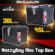 Top Box ABS Nottyboy Design 36L 45L Waterproof Solid Abs Universal Base Plate Motorcycle Box
