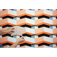 3D wall paint pattern mall/ to paint 3D motif 3D wall paint wall decoration tools not wall stickers 