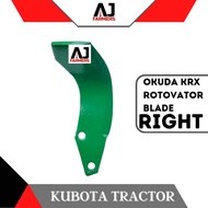 Okuda Brand Right Left KRX Model Kubota Tractor ROTOVATOR BLADE