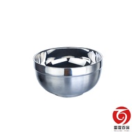 [Next Day Delivery] Qiaowei Double-Layer Insulated Bowl 12CM Stainless Steel W-A512S