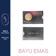 Bayu Emas 2 Dinar 999.9 Gold bar -  Amethyst ( Preloved )
