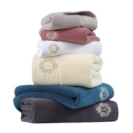 Bath Towel All Cotton Class a Thickened Absorbent Adult with Packaging Hotel B & B Bath Towel Wrap T