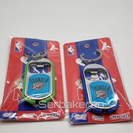 GANTUNGAN Oklahoma City Thunder NBA Basketball Bottle Opener Keychain