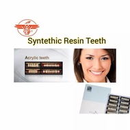 gigi palsu synthetic resin Depan atas