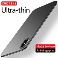 For iPhone X XS XR Case ZROTEVE Luxury Ultra Slim Matte Hard PC Cover For Apple iphone XR X XS Max iPhonex 10 iPhone10 iPhonexs iPhonexr Phone Cases
