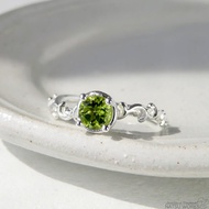 橄欖石 戒指 / Peridot Botanical Ring 〜