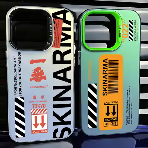 Fashion street Skinarma QR Code Phone Case for OPPO A5 A16 A17 A18 A31 A37 A38 A53 A55 A57 A58 A74 A