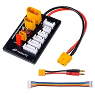 XT30 XT60 XT90 JST T Connector Lipo Battery Multi Charger 2-6S Parallel Charging Board for Imax B6 B