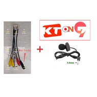 CAR EXTERNAL BLUETOOTH MIC ( MICROPHONE ) FOR CAR ANDROID PLAYER & DVD PLAYER USE.