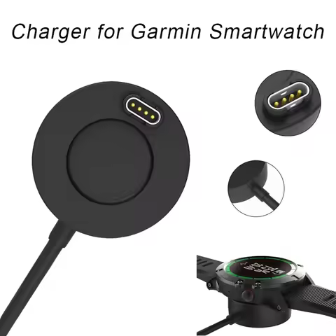 2025 Charger Dock for Garmin Fenix 5 5S 5X 6 6S 6X 6Pro 7 7X Plus 8 / Venu 2 2S Sq Vivoactive 3 4 Ch