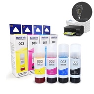 Epson 003 Printer Ink Refill Compatible for L1110 L1210 L3110 L3116 L3210 L3150 L3156 L3250 L5190( C