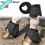 HSHELANXB 1Pair Equine Hoof Boot, Heavy Duty Protection Comfort Horse Bell Boot,   Cloth Quick Dryin