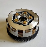 Kopling Assy Isi 7 Kampas 5 baut  Motor Roda Tiga Viar Kaisar JiaLing Tossa Nozomi Happy Karya Fukud