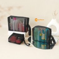 Expedite.co - Multifunctional Transparent Mesh Bag Pouch Organizer Mesh Travel Bag for Men and Women