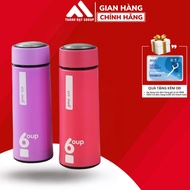 6oup Glass Thermos Bottle New Model 450ml Versatile Handy Super HOT