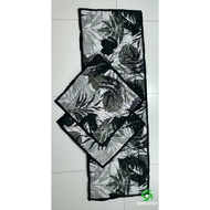 Set of 3 / 1 pc 20x60 inches - 2pcs 20x20 inches / 3-Seater Longmat / Long Rug / Seat Cover