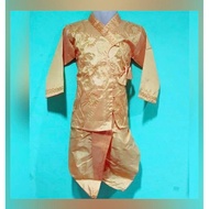Baby dhoti jippa gold color