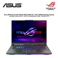 Asus ROG Strix G16 G614F-RS5119W 16'' 2.5K 240Hz Laptop ( NVIDIA® GeForce RTX™ 5070Ti, R9-9955HX3D, 