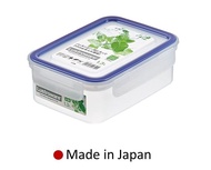 กล่องถนอมอาหาร Lustroware Easy Care Made in Japan รุ่น A-2174B ขนาด 1.3L. พลาสติกคุณภาพสูง BPA Free เทคโนโลยี่ Ag+ช่วยยับยั้งแบคทีเรีย รองรับอุณหภูมิ-20 ถึง140˚C เข้าช่อง Freezerและไมโครเวฟได้ทั้งชุด ยางกันซึมไม่ขึ้นรา ฝาล็อค 4 ด้าน กันอากาศเข้าออก