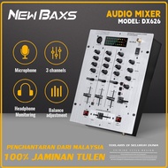 New Baxs DX626 Professional Mixer 3-Channel BPM Counter with VCA Control for Live Broadcast and Perf