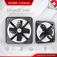Swiss Thomas Industrial Fan Kipas 8"-24" Kilang Exhaust Vent Ventilation Fan Big Diameter Steel Blad