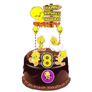 Tweety Bird Cake Topper DIY