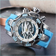 INVICTA New Style Of Fantasy Color Clown Spot Brazil Hot Sale InVICTA Series Mens Steel Belt Quartz 