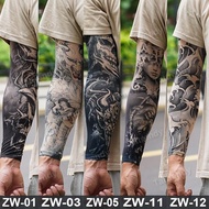 5pcs/pack Uv Protection Tattoo Sleeve Arm Cover Elastic Nylon Tattoo Design Stocking Sleeve Protect 