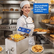 Tuoqi Electric Fryer Commercial Chicken Shop Frying Chicken Fries Special Multi-Functional Desktop E